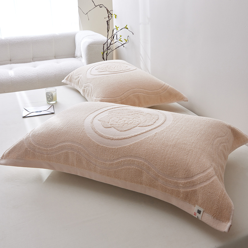 Set navlaka za jastuk za muškarce, 100% pamuk terry, protuklizno