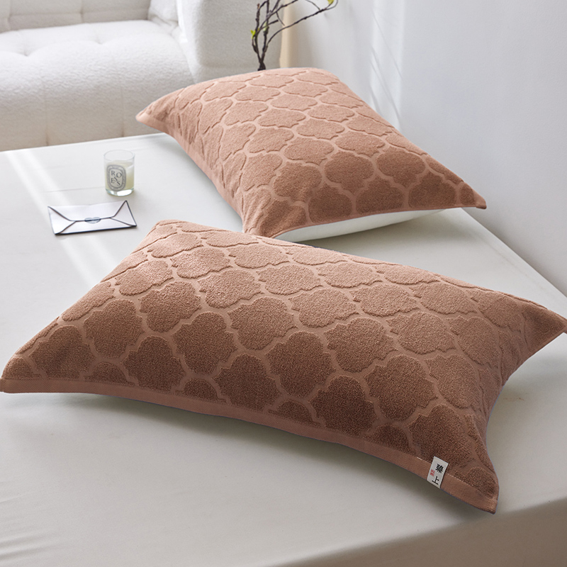 Set navlaka za jastuk za muškarce, 100% pamuk terry, protuklizno