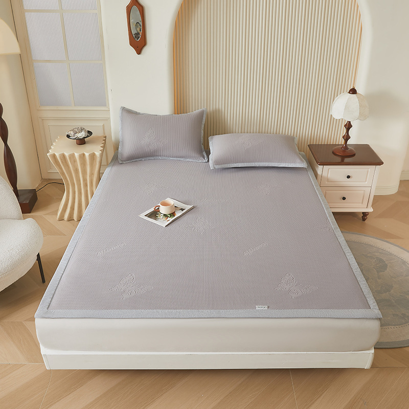 Jégselyem viszkóz rostból készült matrészett, első osztályú termék, összecsukható kialakítás, körkörös szövés