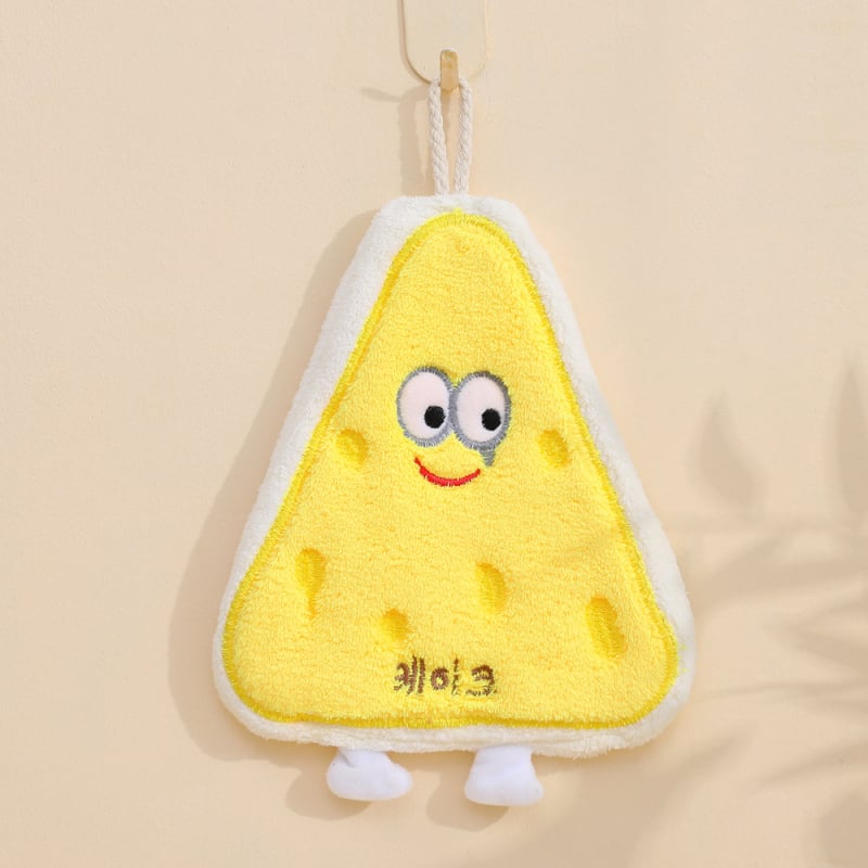 Virtuves rokas dvielis no korālā flisa, karājamies, absorbējošs, izšūts 150D (Galvenie komponenti 85, Pieskaitāmie 15)