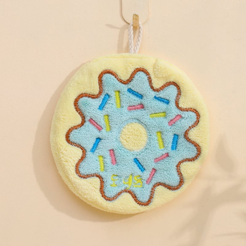 Virtuves rokas dvielis no korālā flisa, karājamies, absorbējošs, izšūts 150D (Galvenie komponenti 85, Pieskaitāmie 15)