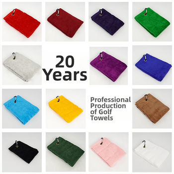 Dolan kokvilnas golfa dvielis ar izšūtu un izdrukātu logotipu, 110 g