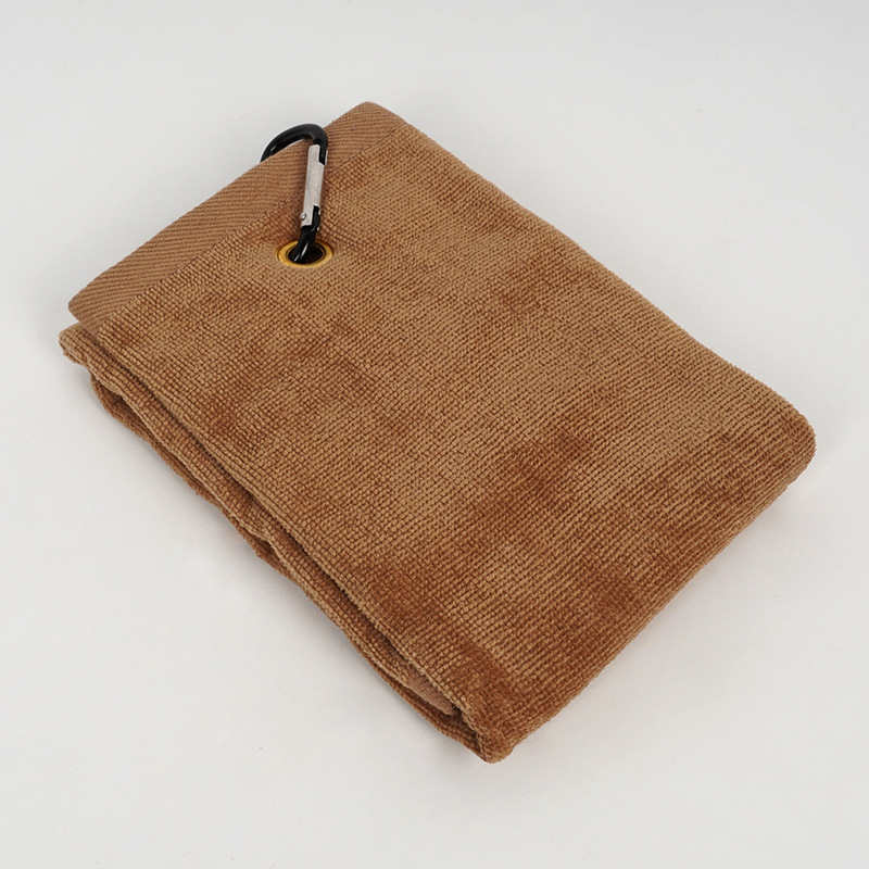 Dolan kokvilnas golfa dvielis ar izšūtu un izdrukātu logotipu, 110 g