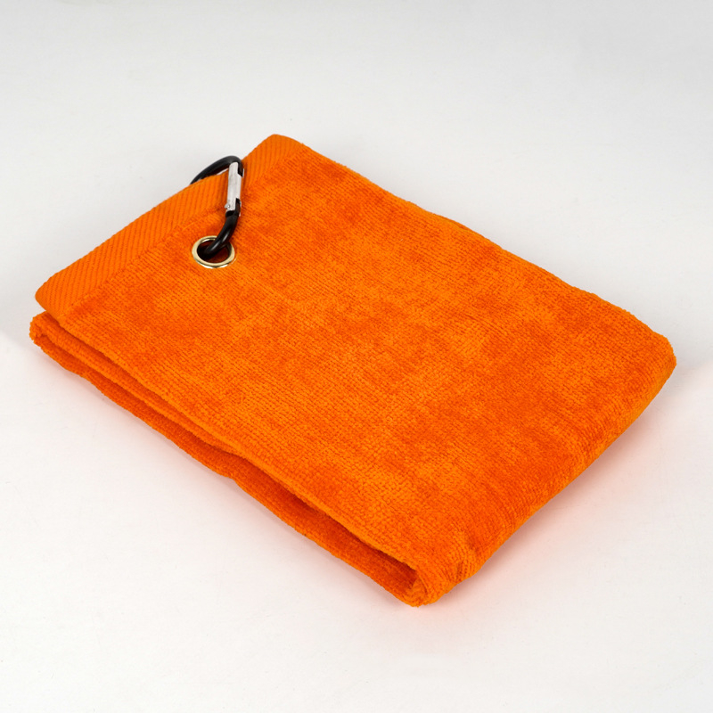 Dolan kokvilnas golfa dvielis ar izšūtu un izdrukātu logotipu, 110 g