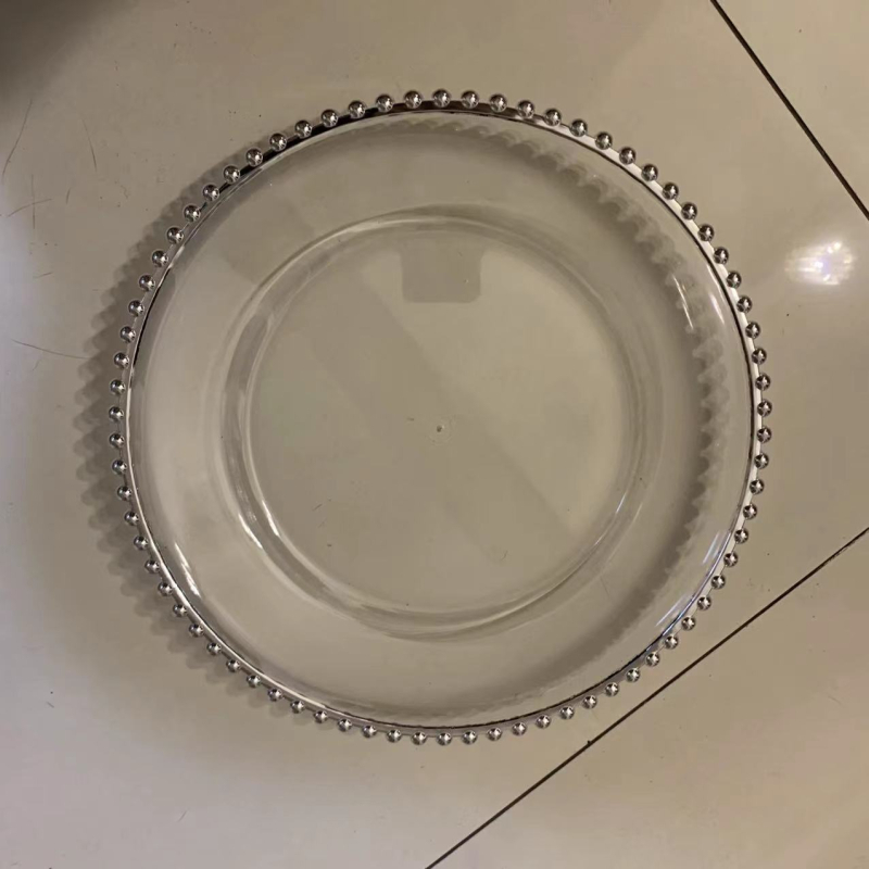 Plastmasas augļu plate, vieglā luksusa retro kāzu stilā, 2023 izdevums