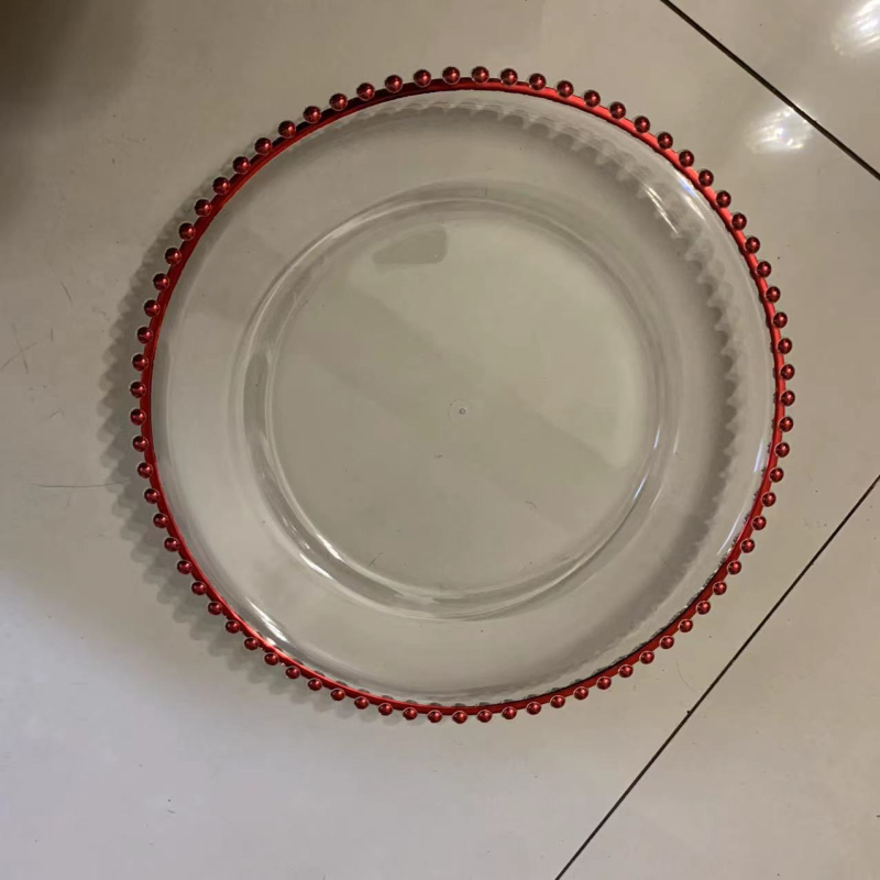 Plastmasas augļu plate, vieglā luksusa retro kāzu stilā, 2023 izdevums