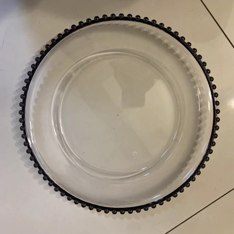 Plastmasas augļu plate, vieglā luksusa retro kāzu stilā, 2023 izdevums