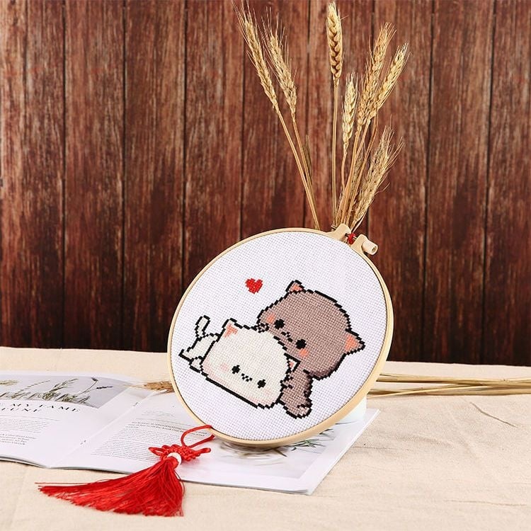 Vienradža krusta dūrienu komplekts – karikatūra/Anime dizains, 11CT, iesācējiem, DIY materiāli