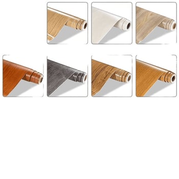 Pašlīmējoša koka raksta tapete mēbelēm renovācijai — ūdensizturīga, piemērota durvīm, garderobēm un plauktiem, moderns minimālisma stils