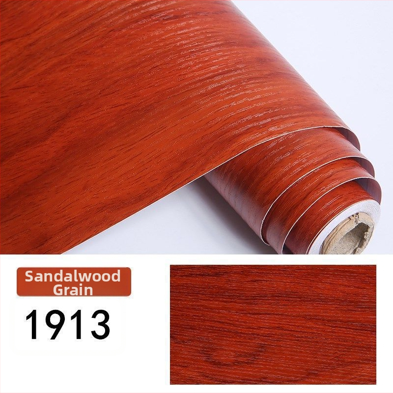 Pašlīmējoša koka raksta tapete mēbelēm renovācijai — ūdensizturīga, piemērota durvīm, garderobēm un plauktiem, moderns minimālisma stils