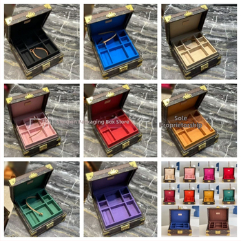 Presbiopijas pulksteņa kastīte; daudzfunkcionāla juvelierizstrādājumu kastīte; augstās kvalitātes cieta kārbiņa; L ģimenes kārbiņa — Materiāls: kortikālais; Modelis: Kaste; Iepakojums: Iepakojuma kārba; Lietošana: juvelierizstrādājumu iepakošana