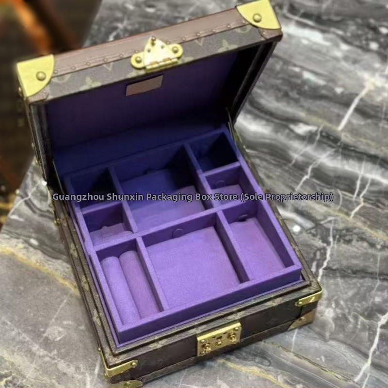 Presbiopijas pulksteņa kastīte; daudzfunkcionāla juvelierizstrādājumu kastīte; augstās kvalitātes cieta kārbiņa; L ģimenes kārbiņa — Materiāls: kortikālais; Modelis: Kaste; Iepakojums: Iepakojuma kārba; Lietošana: juvelierizstrādājumu iepakošana