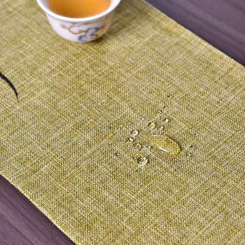 Čajna podloška od platna, ručno oslikana, moderni stil, pakiranje u OPP vrećici