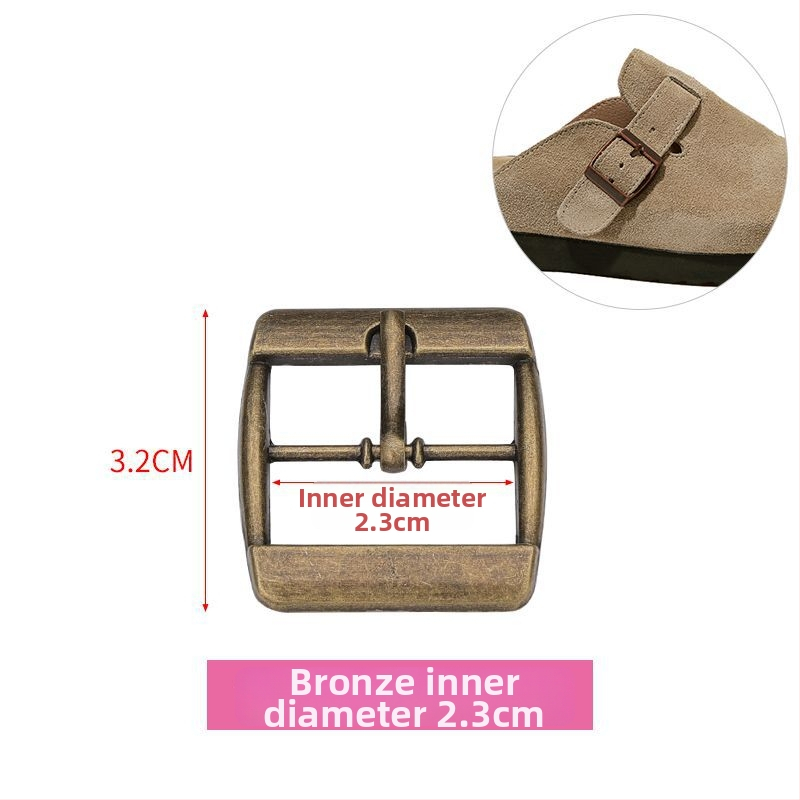 Metāla kurpju sprādze, kvadrātveida sprādze, universāla, trīs pozīciju sprādze