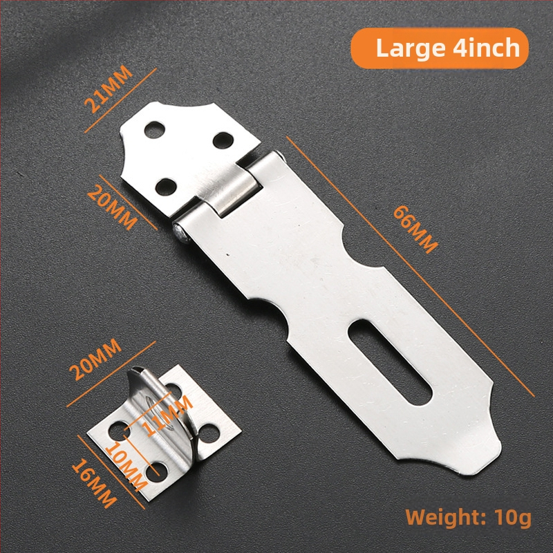 Nerūdijančio plieno užrakinimo plokštė, modelis 06 Lock Card, skirta stalčiams, spintelėms, medinėms dėžėms, langams ir durims, paviršiaus apdaila wire-drawing, šiuolaikinis paprastumas