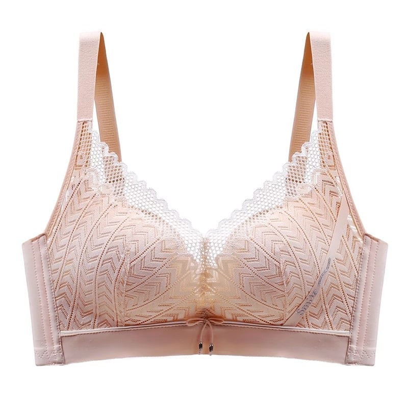 Σουτιέν διαπνέον χωρίς σύρμα, με 3/4 cup, σφουγγώδη cups, πολυεστερικό ύφασμα, πίσω κούμπωμα τεσσάρων σειρών