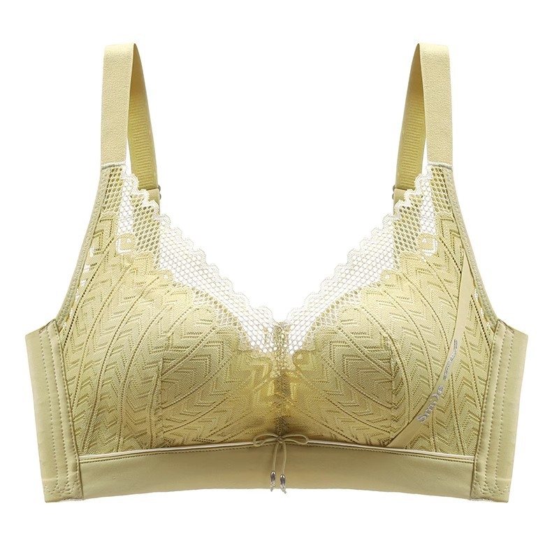 Σουτιέν διαπνέον χωρίς σύρμα, με 3/4 cup, σφουγγώδη cups, πολυεστερικό ύφασμα, πίσω κούμπωμα τεσσάρων σειρών