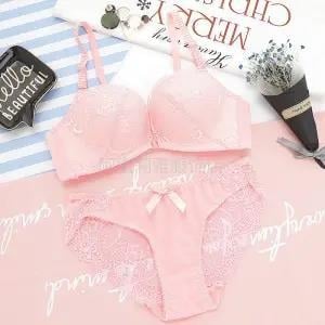 Σουτιέν με μπροστινό κούμπωμα, χωρίς μεταλλικό σύρμα, δαντελένιο, 3/4 Κούπα, αποσπώμενοι ιμάντες