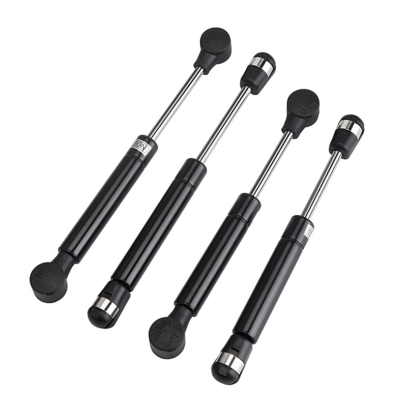 Trumpa atraminė lazdelė durims su aliuminio rėmu ir stiklo plokštėmis — Medžiaga: šaltai valdomas plienas + ABS, Gamyba: liejimas presu (die casting), Šiuolaikiškas minimalistinis stilius