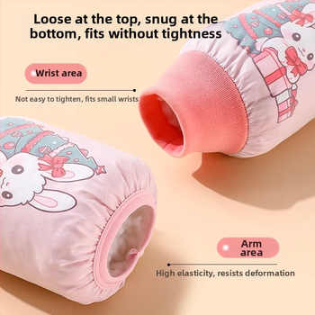 Bērnu piedurknes rudens-ziemas sezonai, kasmīrs, izšūts ar karikatūras motīvu, unisex