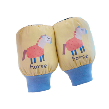 Bērnu piedurknes rudens-ziemas sezonai, kasmīrs, izšūts ar karikatūras motīvu, unisex