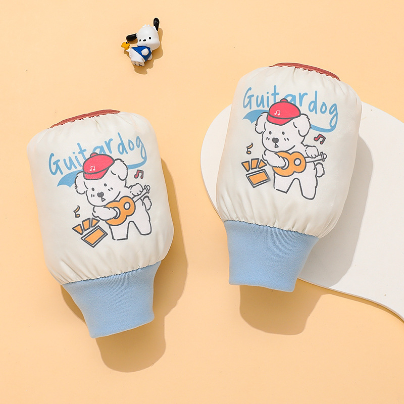 Bērnu piedurknes rudens-ziemas sezonai, kasmīrs, izšūts ar karikatūras motīvu, unisex