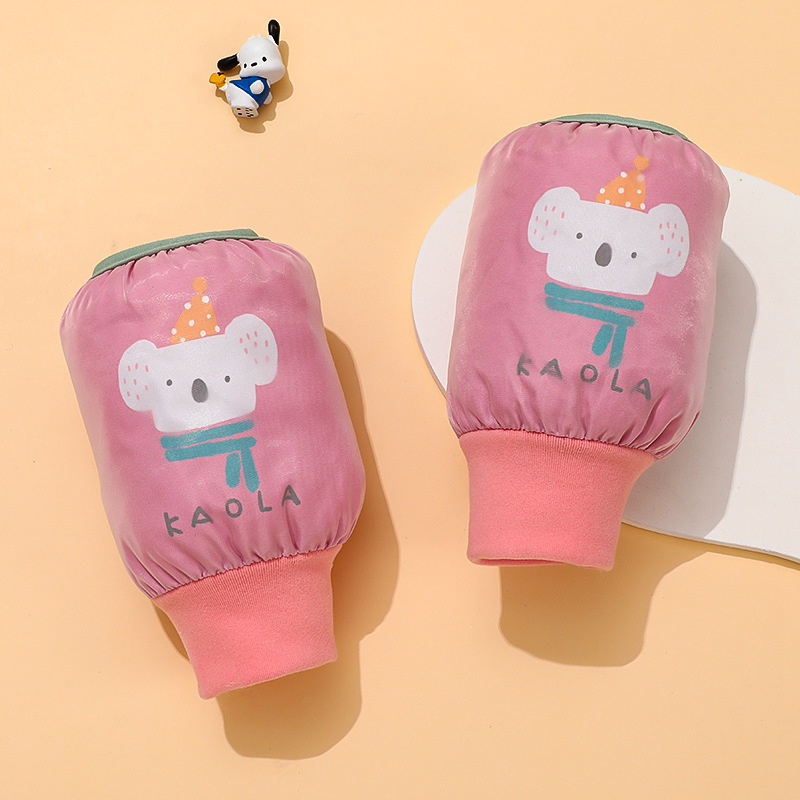 Bērnu piedurknes rudens-ziemas sezonai, kasmīrs, izšūts ar karikatūras motīvu, unisex