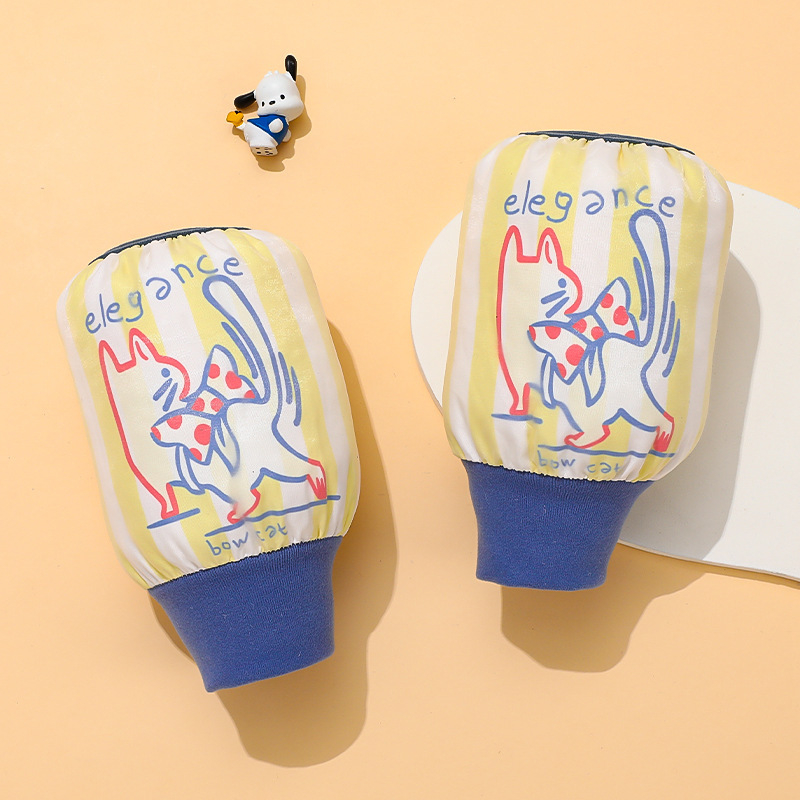 Bērnu piedurknes rudens-ziemas sezonai, kasmīrs, izšūts ar karikatūras motīvu, unisex