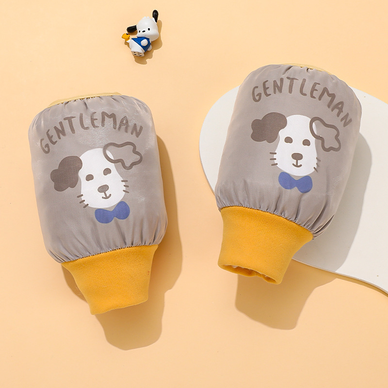 Bērnu piedurknes rudens-ziemas sezonai, kasmīrs, izšūts ar karikatūras motīvu, unisex