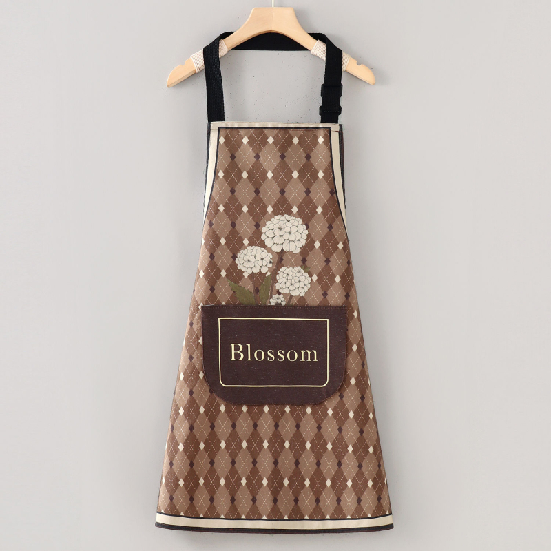 Bez rukava platnena kuhinjska pregača za kuhinju i catering – prozračna, otporna na prljanje, motiv crtić