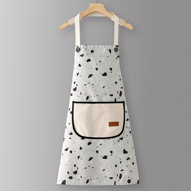 Bez rukava platnena kuhinjska pregača za kuhinju i catering – prozračna, otporna na prljanje, motiv crtić