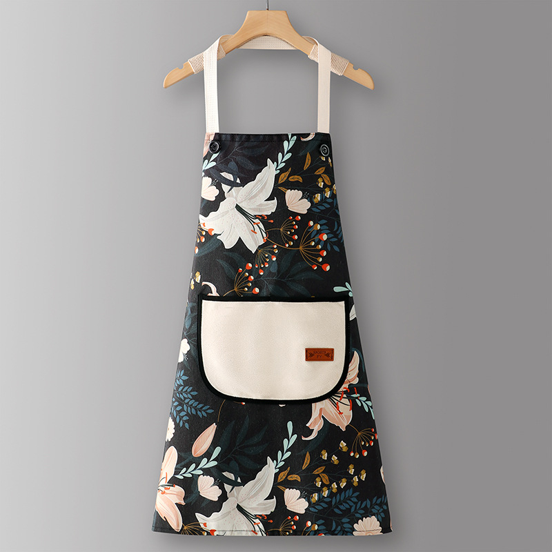 Bez rukava platnena kuhinjska pregača za kuhinju i catering – prozračna, otporna na prljanje, motiv crtić