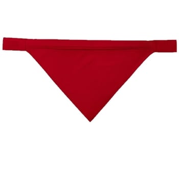 Готварска шапка с триъгълен тюрбан – без връх, монохромна, полиестер, права тъкан, бродерия