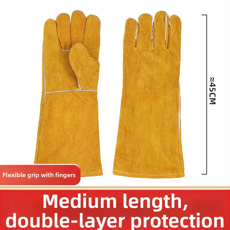 Aizsargājošas cimdi mājdzīvnieku kopšanai, pret kaķu skrāpējumiem, bieza liellopa āda, papildu aizsardzība pret suņa kodieniem, piemēroti kopšanai un mazgāšanai maziem dzīvniekiem