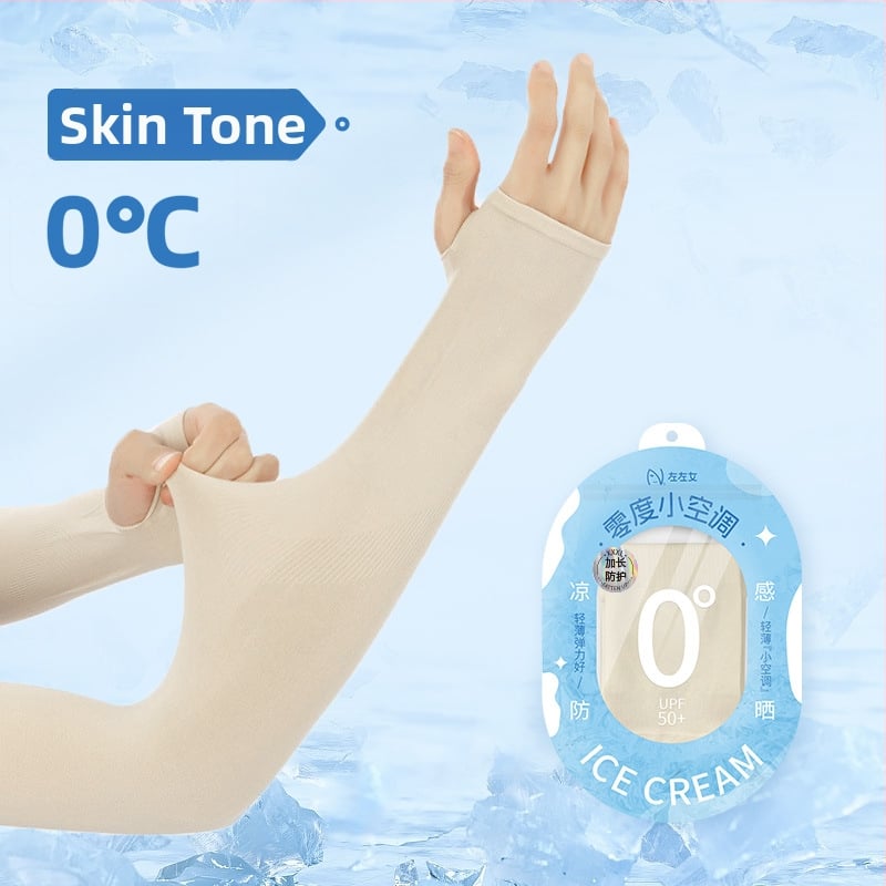 Женски слънцезащитни ръкави за колоездене на открито – ледено копринени охлаждащи ръкави, UV защита, найлон 81-95% съдържание