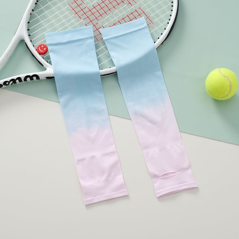 Унисекс Ice Silk ръкави за слънцезащита за шофиране и каране на открито; найлон-спандекс смес 90–95%; пролет 2025