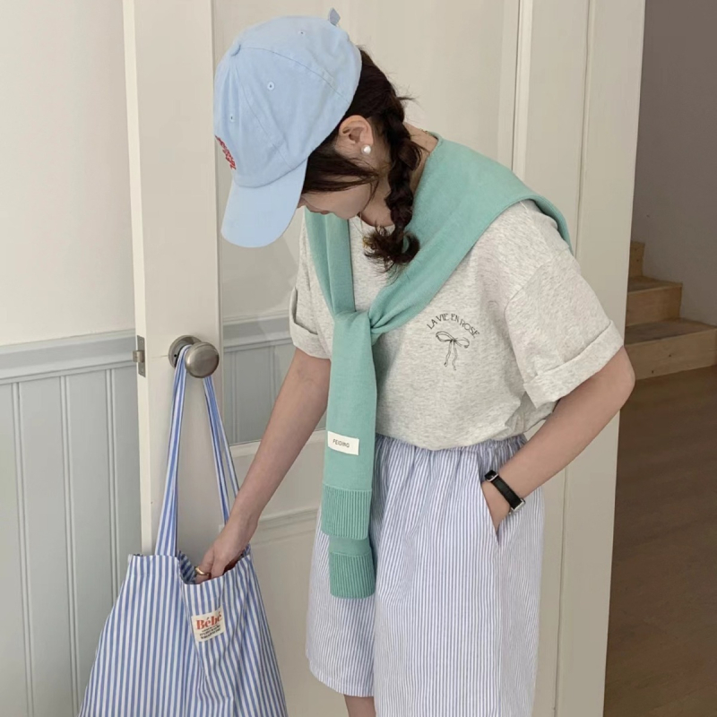 Korejski proljetno-ljetni mali kvadratni šal, mješovita vlakna, monokromatski uzorak, Jacquard tkanje, UV zaštita