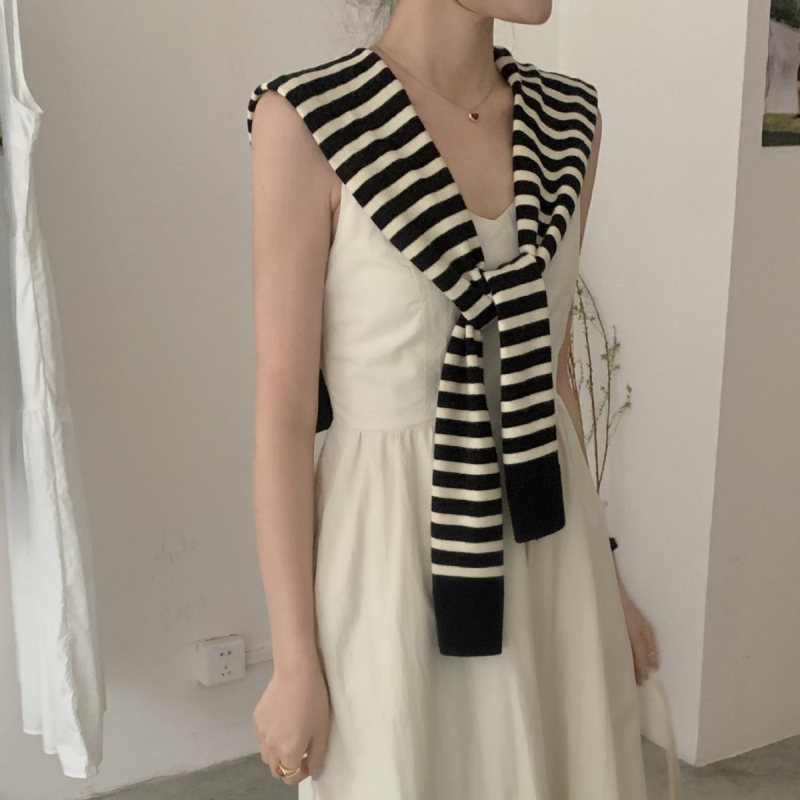 Korejski proljetno-ljetni mali kvadratni šal, mješovita vlakna, monokromatski uzorak, Jacquard tkanje, UV zaštita