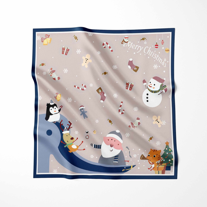 Аксесоари за шалове, 100% мулбърри коприна, подходящи за пролетта, пускане през лятото на 2024 г.