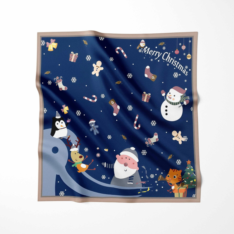 Аксесоари за шалове, 100% мулбърри коприна, подходящи за пролетта, пускане през лятото на 2024 г.