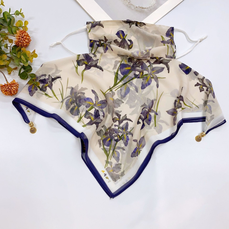 Šifon zavjesa s UV zaštitom - ultra lagana, prozračna, sjenčanje, otporna na prašinu; materijal: šifon, poliester, 31–50% sadržaj, ljeto 2024