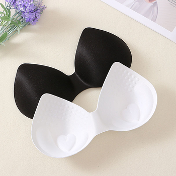 Elegant Love бюст-пад/вмъкване - памук, кръгла форма, стил воден релеф, дишаща, за младежи 18–40 години