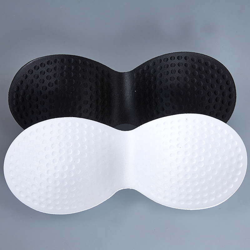 Elegant Love бюст-пад/вмъкване - памук, кръгла форма, стил воден релеф, дишаща, за младежи 18–40 години