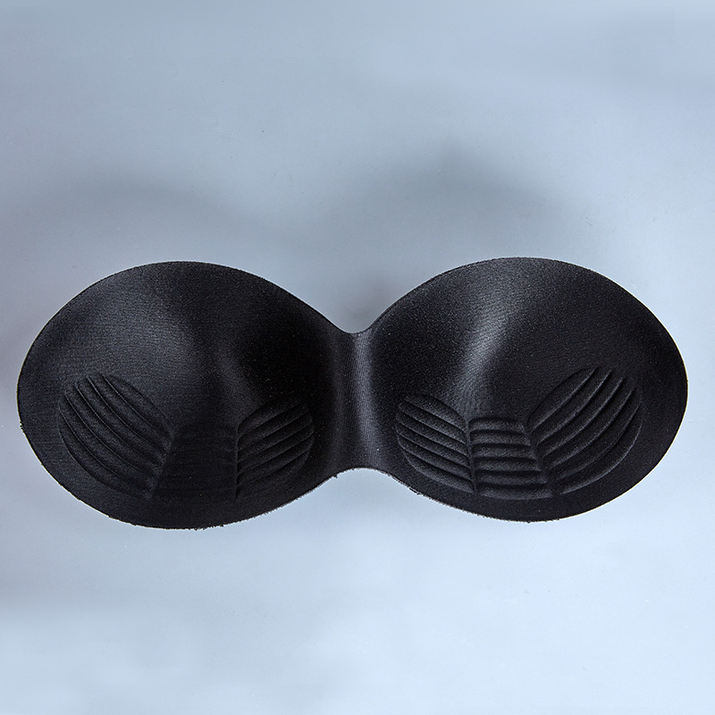 Elegant Love бюст-пад/вмъкване - памук, кръгла форма, стил воден релеф, дишаща, за младежи 18–40 години