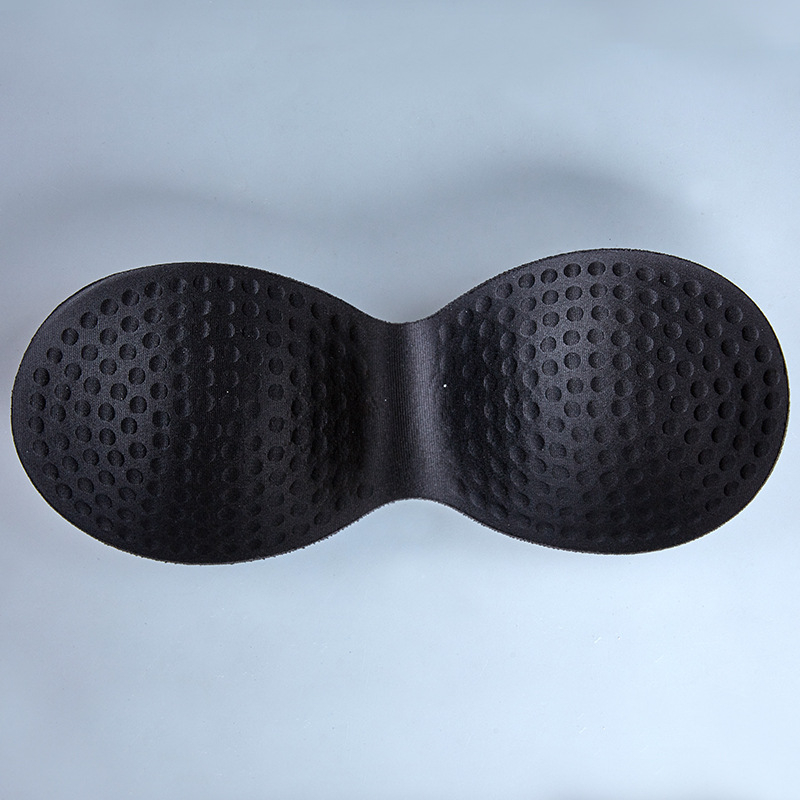 Elegant Love бюст-пад/вмъкване - памук, кръгла форма, стил воден релеф, дишаща, за младежи 18–40 години