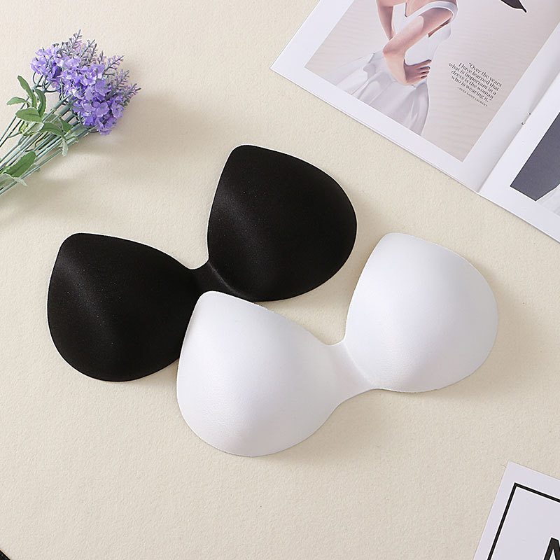 Elegant Love бюст-пад/вмъкване - памук, кръгла форма, стил воден релеф, дишаща, за младежи 18–40 години