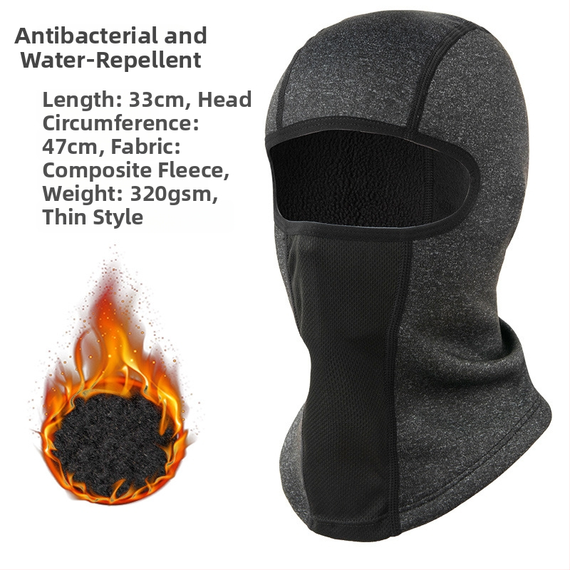 Magnētiskā slēpošanas sejas maska ar UV aizsardzību, ūdensnecaurlaidīgs audums, flīsa iekšējā odere, universāla