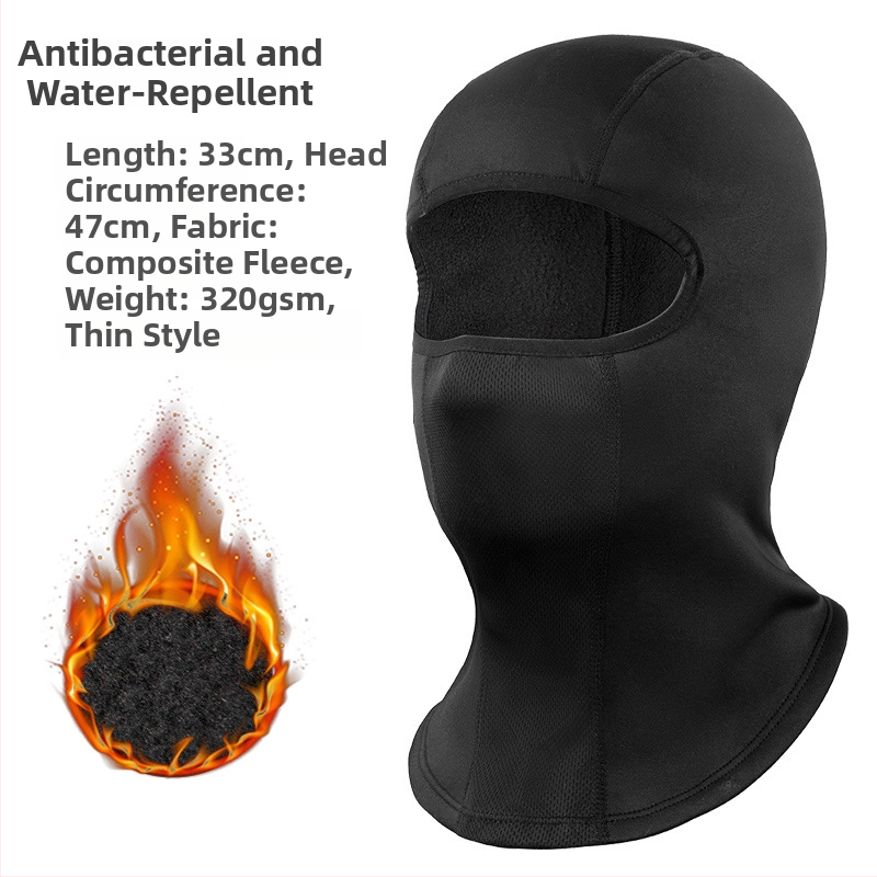Magnētiskā slēpošanas sejas maska ar UV aizsardzību, ūdensnecaurlaidīgs audums, flīsa iekšējā odere, universāla