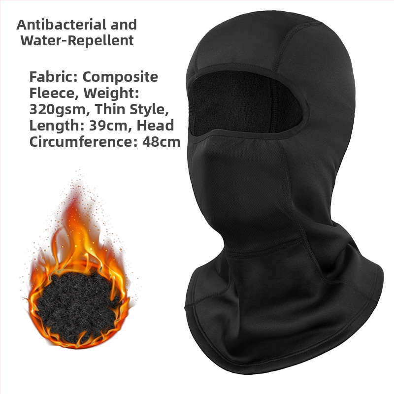 Magnētiskā slēpošanas sejas maska ar UV aizsardzību, ūdensnecaurlaidīgs audums, flīsa iekšējā odere, universāla