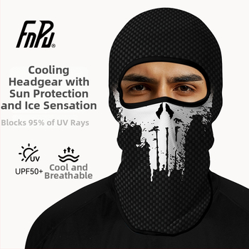 AFSA velosipēdistu maska - poliesteru audums, unisex, AFSA zīmols